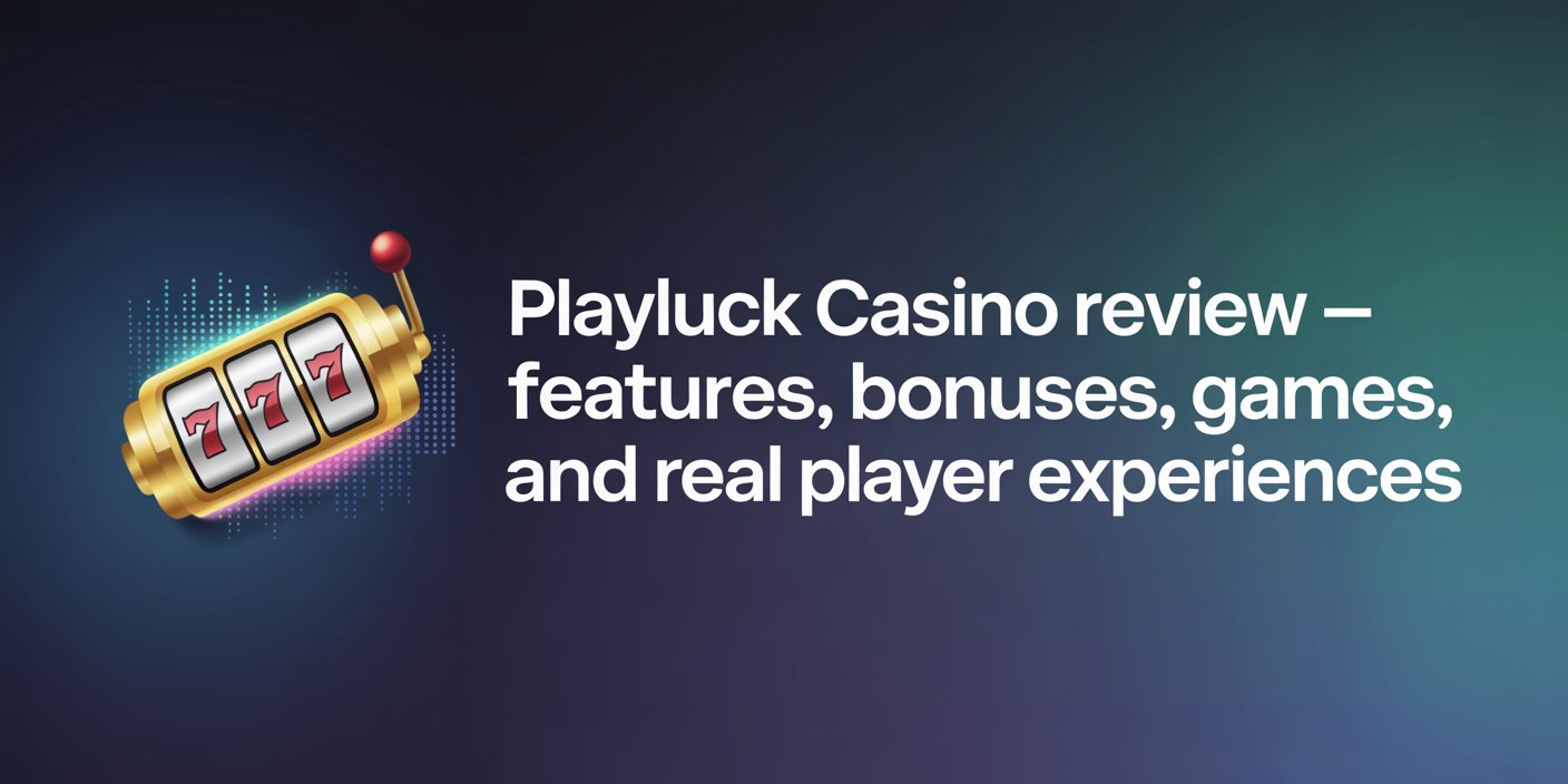Playluck Casino Review ? Features, Bonuses, Games, and Real Player Experiences